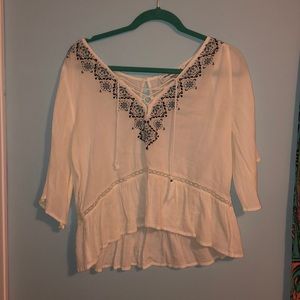 Embroidered Top